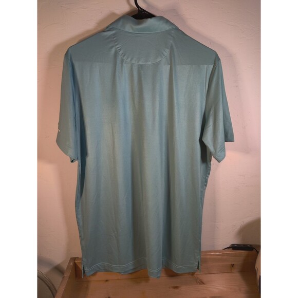 Boston Scott GEN 1 Mens Golf Polo NWT Green Blue S Athletic MSRP $79 - Picture 7 of 7